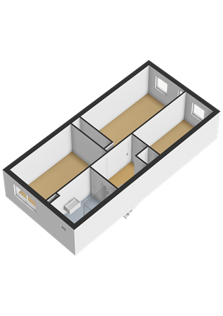 Floorplan - Tramstraat 100, 2225 CM Katwijk